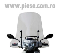 Parbriz mare (inalt) transparent Piaggio Fly 50 (12-17) - Fly 125 ie (12-15) 4T AC 50-125cc